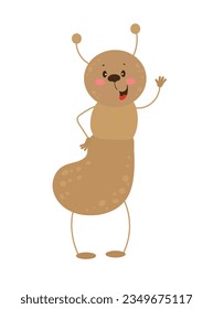 Vector illustrations of an animal on a white background.