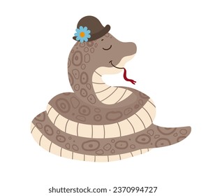 Vector illustrations of an animal on a white background.
