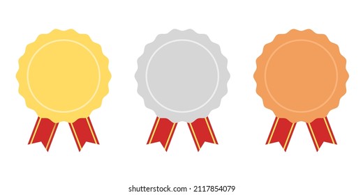 Vector illustrations of awards and honors