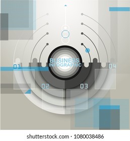 Vector illustrations, business  infographic steps, web design banners