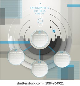 Vector illustrations, business  infographic steps, web design banners