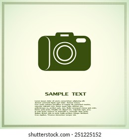 vector illustrations of the camera