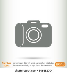 vector illustrations of the camera