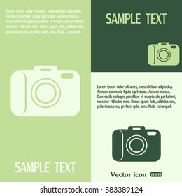 vector illustrations of the camera