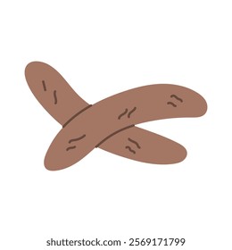 Vector illustrations of cat, dog, and human feces in various shapes and consistencies.