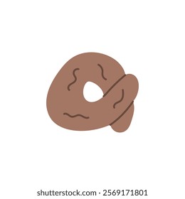Vector illustrations of cat, dog, and human feces in various shapes and consistencies.