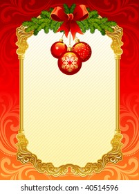 vector illustrations - christmas background