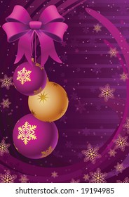 vector illustrations - christmas decor and symbols