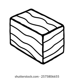 Vector illustrations of clay blocks, perfect for construction, architecture, and design projects. These high-quality graphics showcase essential building materials ideal for creative projects.