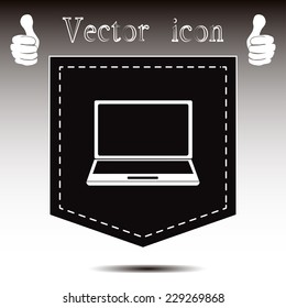 vector illustrations of computer