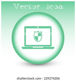 vector illustrations of computer
