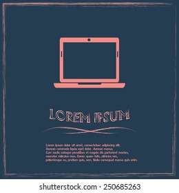 vector illustrations of computer