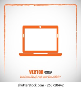vector illustrations of computer