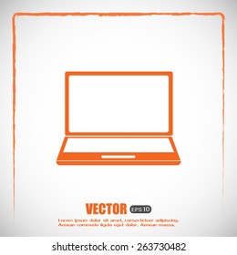 vector illustrations of computer