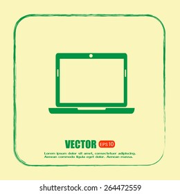 vector illustrations of computer