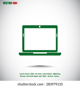 vector illustrations of computer