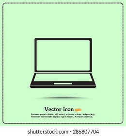vector illustrations of computer