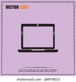 vector illustrations of computer