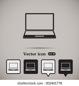 vector illustrations of computer