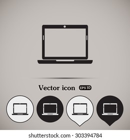 vector illustrations of computer