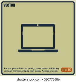 vector illustrations of computer