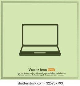 vector illustrations of computer