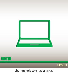 vector illustrations of computer