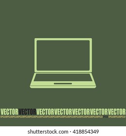 vector illustrations of computer