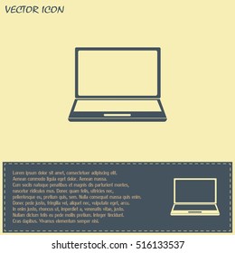 vector illustrations of computer