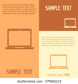 vector illustrations of computer