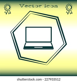 vector illustrations of computervector illustrations of computer