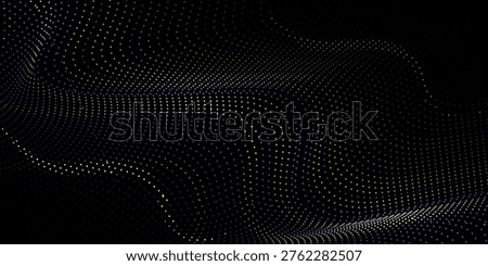 Vector illustrations of data flowing big data technology background.