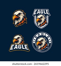 Vector Illustrations eagle esport logo