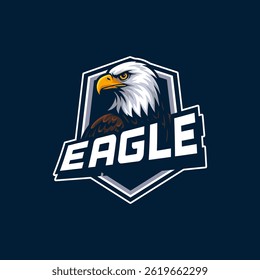 Vector Illustrations eagle esport logo