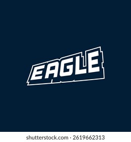 Vector Illustrations eagle esport logo