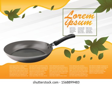 Vector illustrations for food and drink marketing material, ads, natural products presentation templates, cover design. inspiration by egg and basil.
