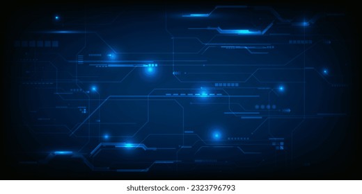 Vector illustrations of futuristic digital space and digital communications for hi-tech advertising and game artwork.