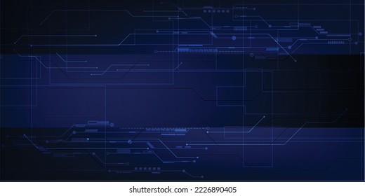 Vector illustrations of futuristic digital technology and digital communications for hi-tech advertising artwork and background.
