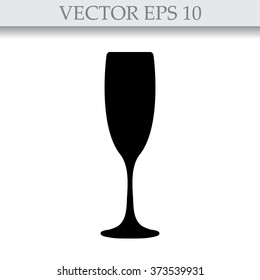 vector illustrations glasses of champagne