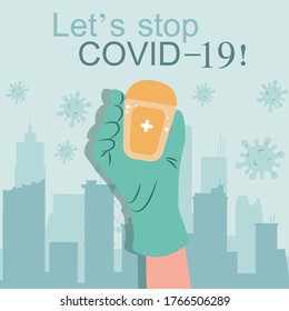 Vector illustrations of hands sanitizing to kill and disinfect virus, bacteria, and germs. Use sanitizer against infectious diseases
