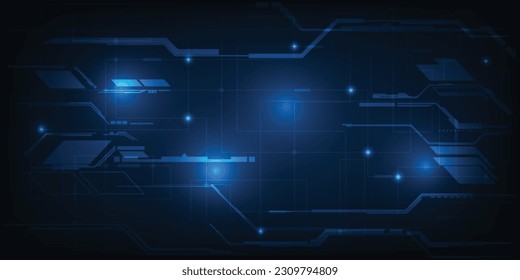 Vector illustrations of Hi-tech technology futuristic tech design for game artwork and background.Future tech design concepts.