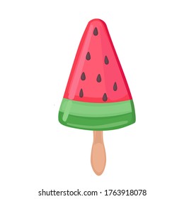 vector illustrations with ice cream. Cartoon style. Can be used for icons or stickers. summer dessert.
