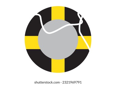 Vector illustrations of life buoy icons serve a crucial function in representing safety and emergency preparedness in water-related activities while enhancing the visual appeal of your designs.safe 