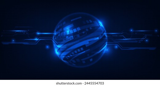 Vector illustrations of metaverse digital ecosystem.Virtualization world of future concepts.Digital communication innovation and technology concepts.