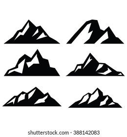 Vector Illustrations : Mountain Icon