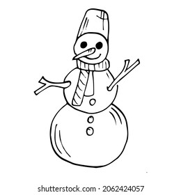 Vector illustrations. New Year's drawings.