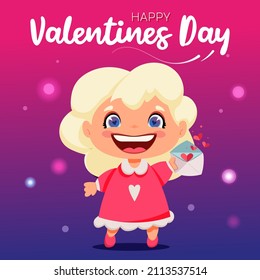 
Vector illustrations on the theme of Valentine's Day. 