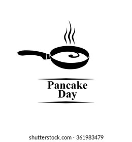 Vector Illustrations Of Pancake Day Icon