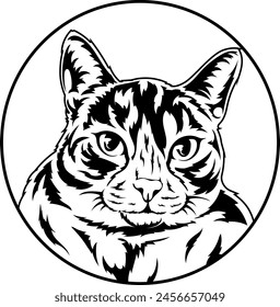 Vector illustrations of pets and domestic animals. Black liner with a transparent background. Can be used to create logos, advertising materials, pet products, posters, symbols of veterinary clinics, 