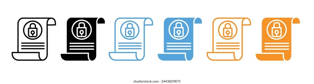 Vector Illustrations of Security Policies and Certifications for Intellectual Property Protection
